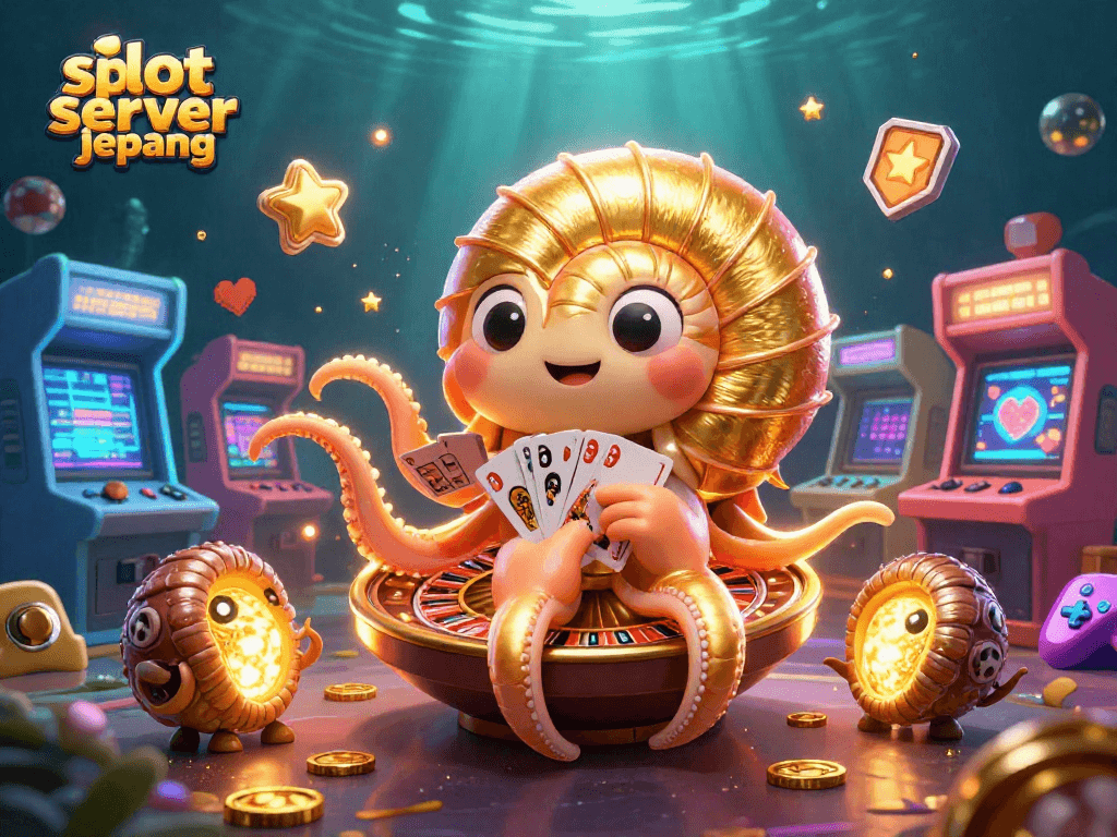 Experience excitement with slot server jepang games featuring vibrant 3D characters and arcade elements.