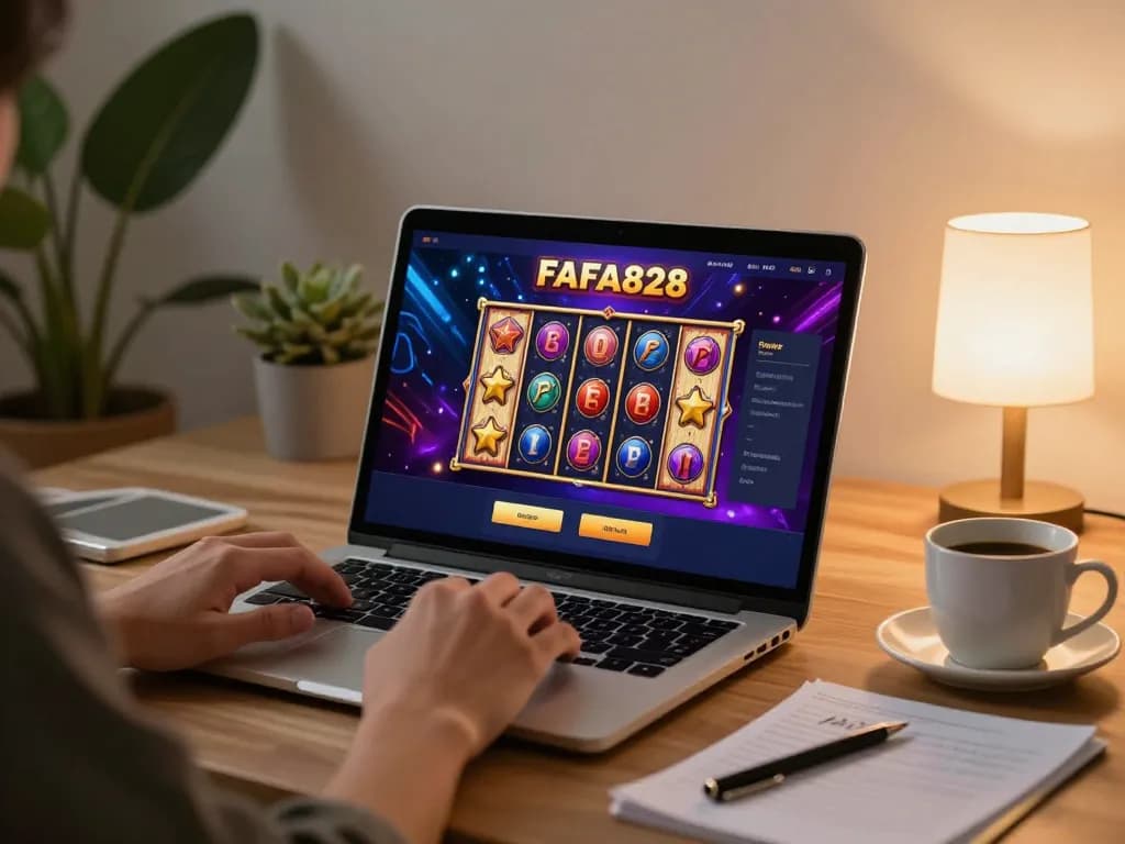 ผู้เล่นดื่มด่ำในคาสิโนออนไลน์ FAFA828 กับโน้ตกลยุทธ์และบรรยากาศที่อบอุ่น