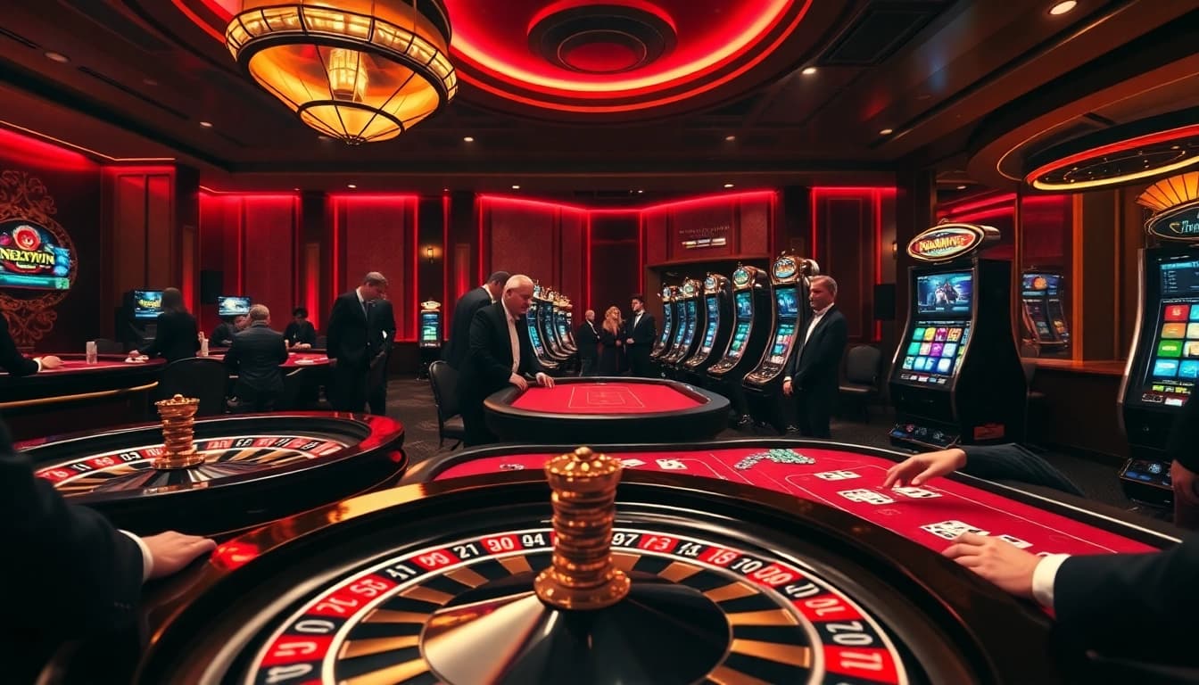 Experience thrilling games and bonuses at NEKATWIN's vibrant online gambling platform.