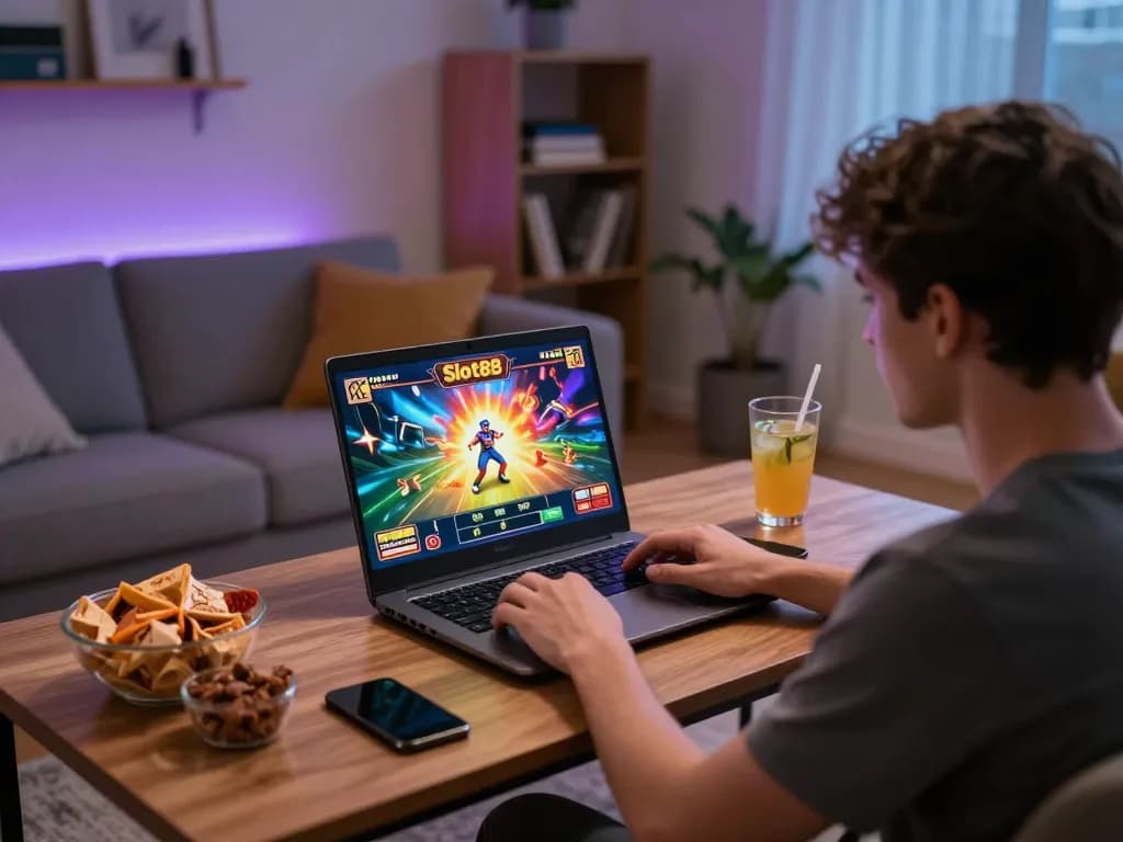 Engage with Slot88 thrilling online gaming experience from the comfort of home with immersive setup