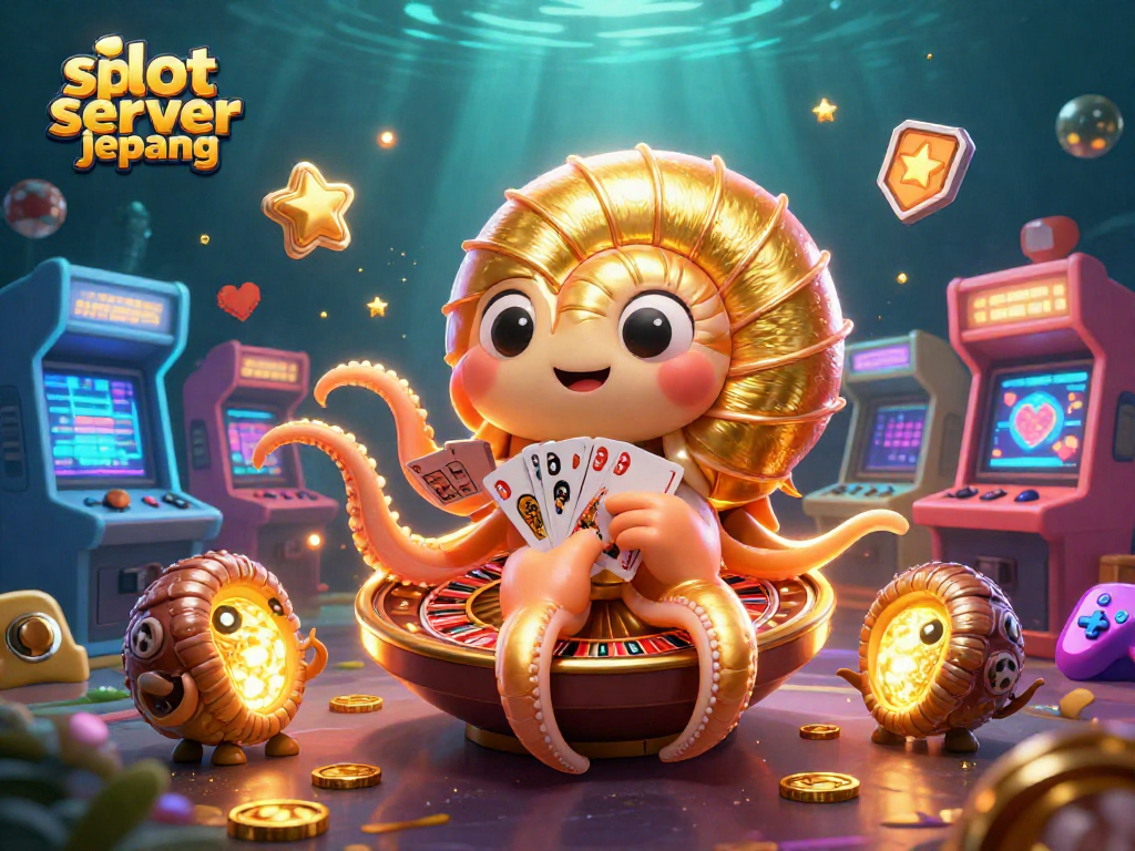 Experience excitement with slot server jepang games featuring vibrant 3D characters and arcade elements.