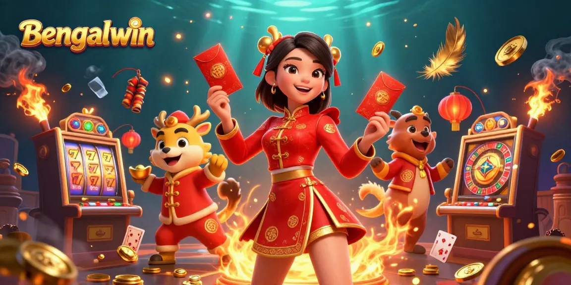 Bengalwin features an enticing 3D casino scene with live gaming elements, bringing excitement to online players.