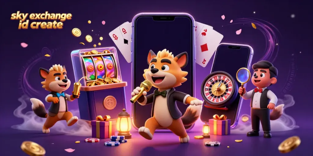 Engage in exciting gameplay with sky exchange id create, featuring dynamic hyena characters at a casino.