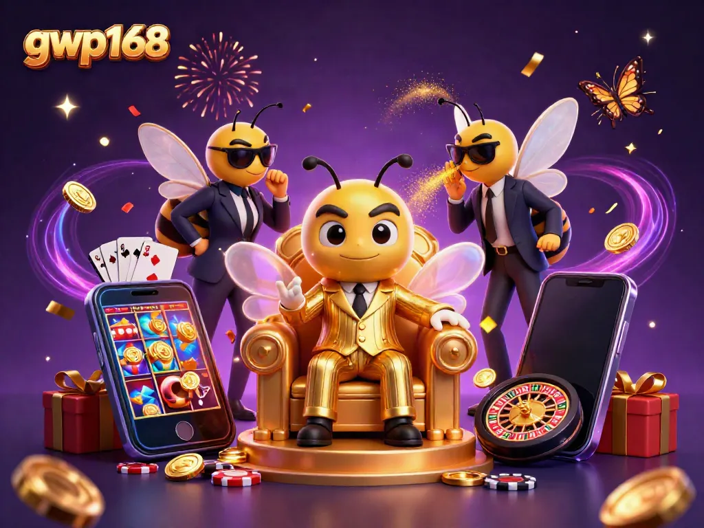 Bermain slot di GWP168, dengan suasana mewah dan karakter 3D menyenangkan dalam arena kasino digital.