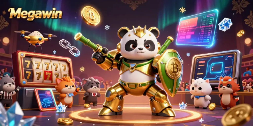 Menghasilkan kemenangan Megawin dengan pengundian slot dan beragam simbol keberuntungan yang meriah.