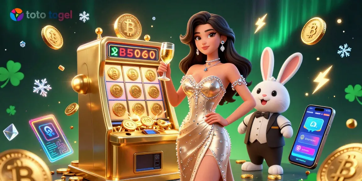 Raih keberuntungan Anda dengan toto togel sambil merayakan di samping mesin slot jackpot dan elemen crypto.