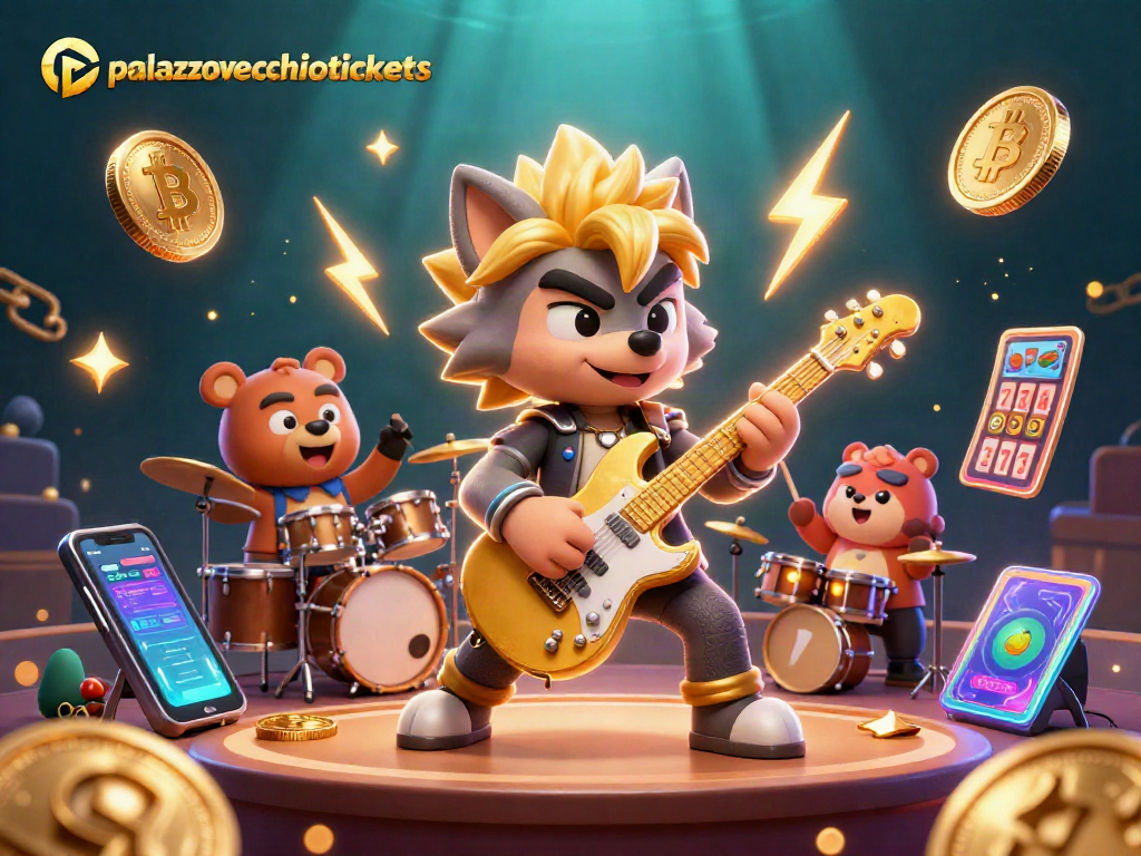 Menghasilkan keseruan di palazzovecchiotickets dengan simbol slot dan koin cryptocurrency bersinar.