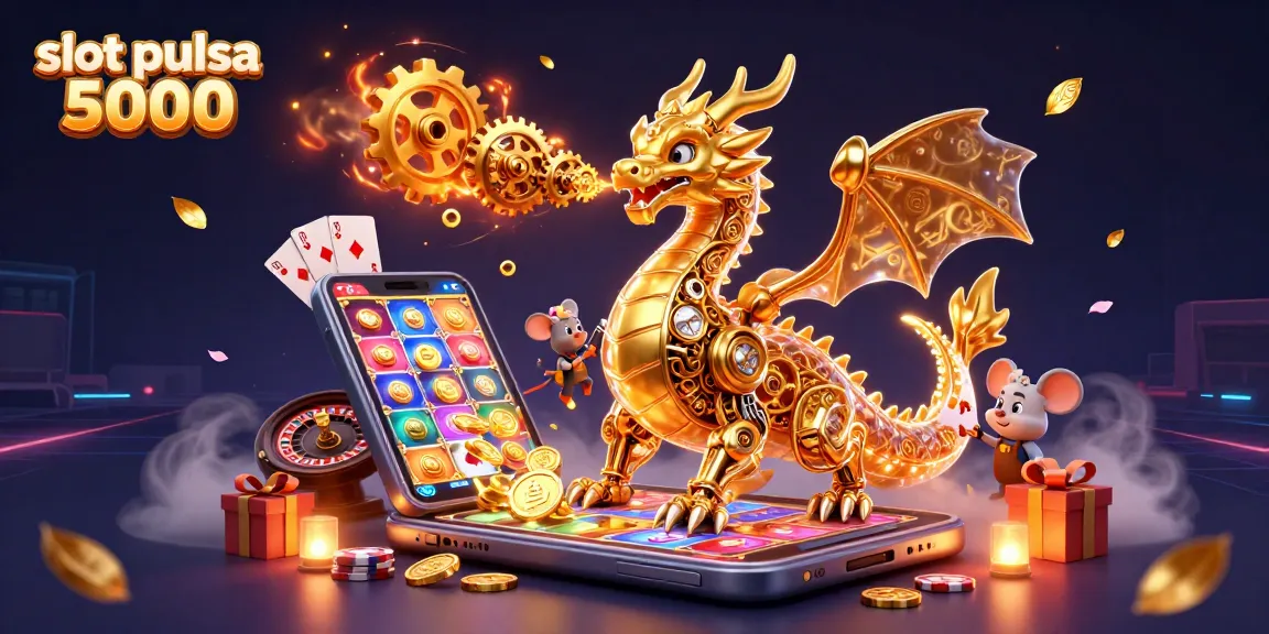 Mainkan slot pulsa 5000 dengan grafis menarik dan elemen permainan yang dinamis.