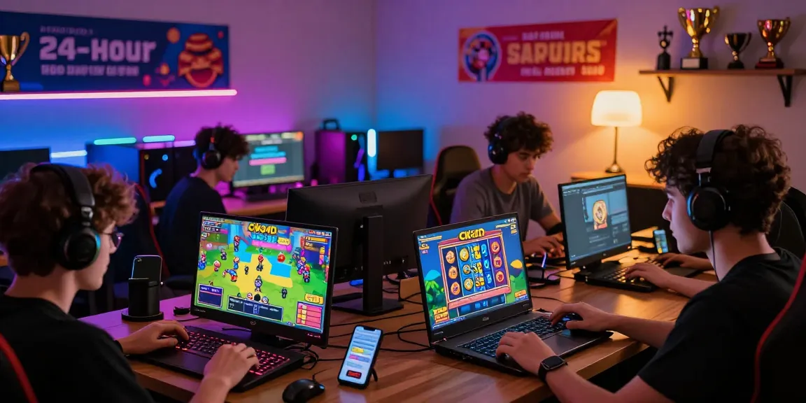 Players enjoying cika4d online gaming with vibrant graphics and 24-hour support