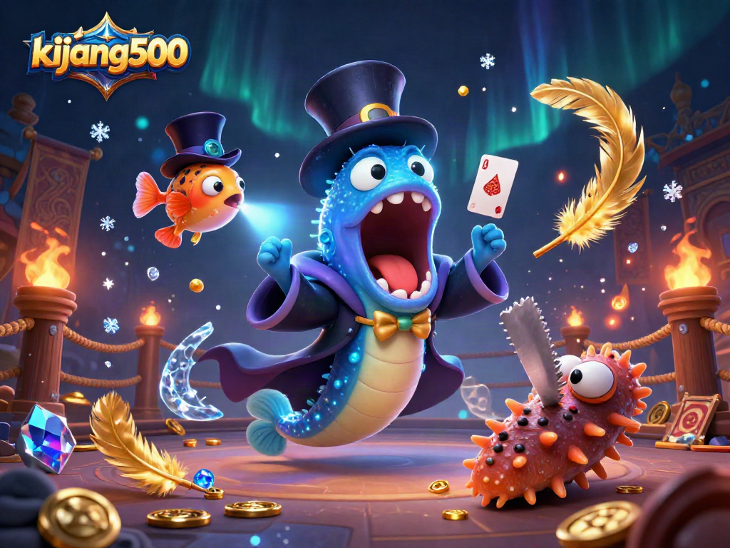 Engage in thrilling gameplay at kijang500 with magical sea life and vibrant casino elements.