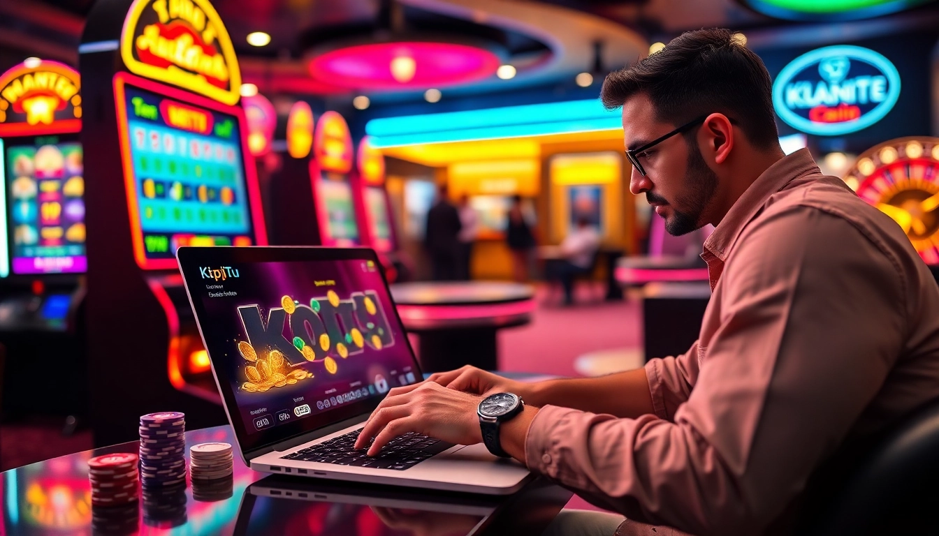 Experience thrilling gameplay on KtPJiTu with vibrant slot machines and exciting wins.