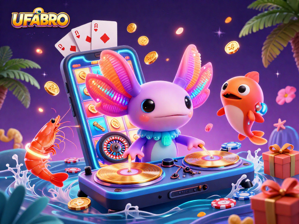 Spin slots and win big with UFABRO's vibrant underwater casino scene!