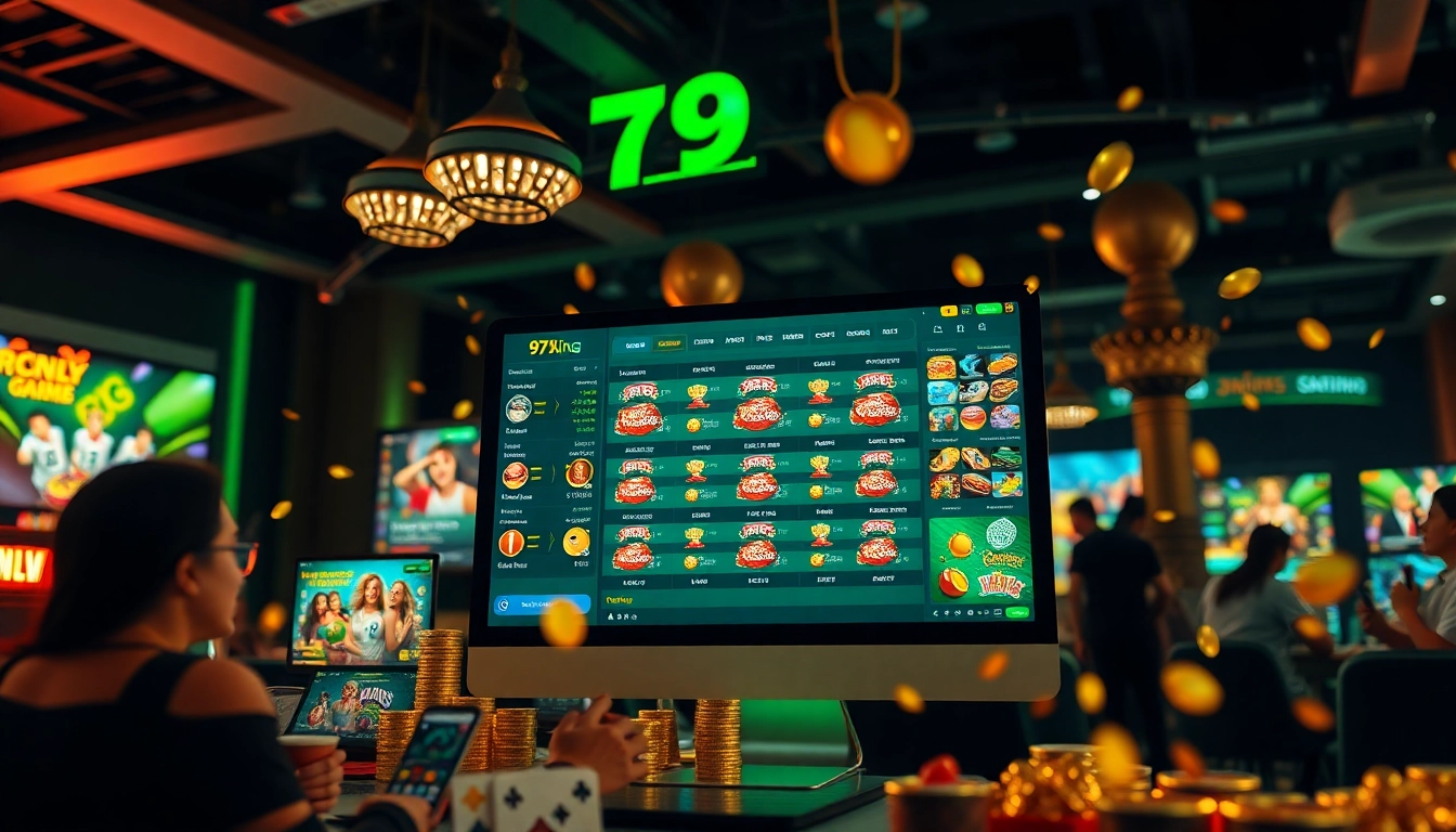 Ervaar de opwinding van online gokken met de levendige casino-interface van 79king
