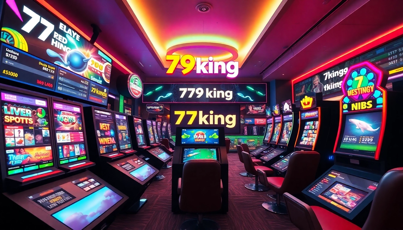 Experience the vibrant online betting interface of 79king with engaging casino games.