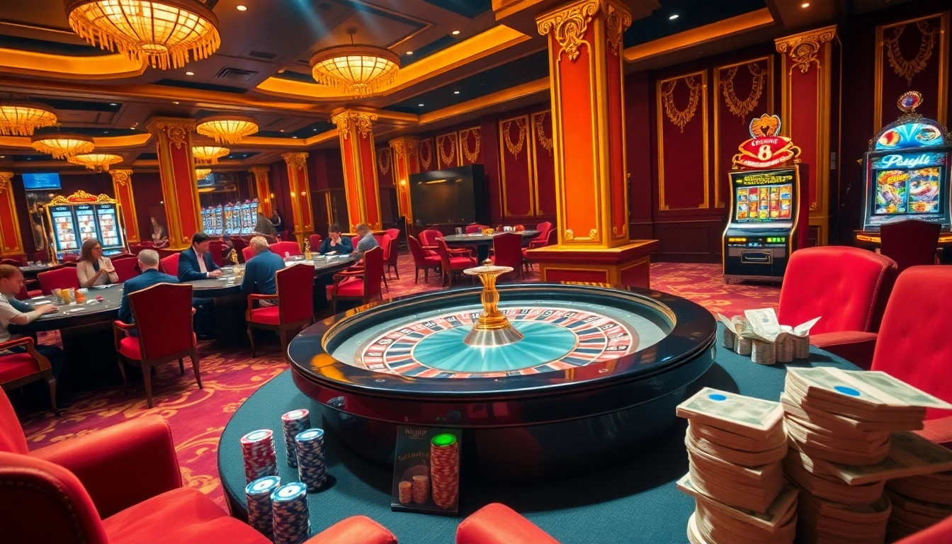 Experience thrilling moments at CM88, featuring players betting at a luxurious roulette table.