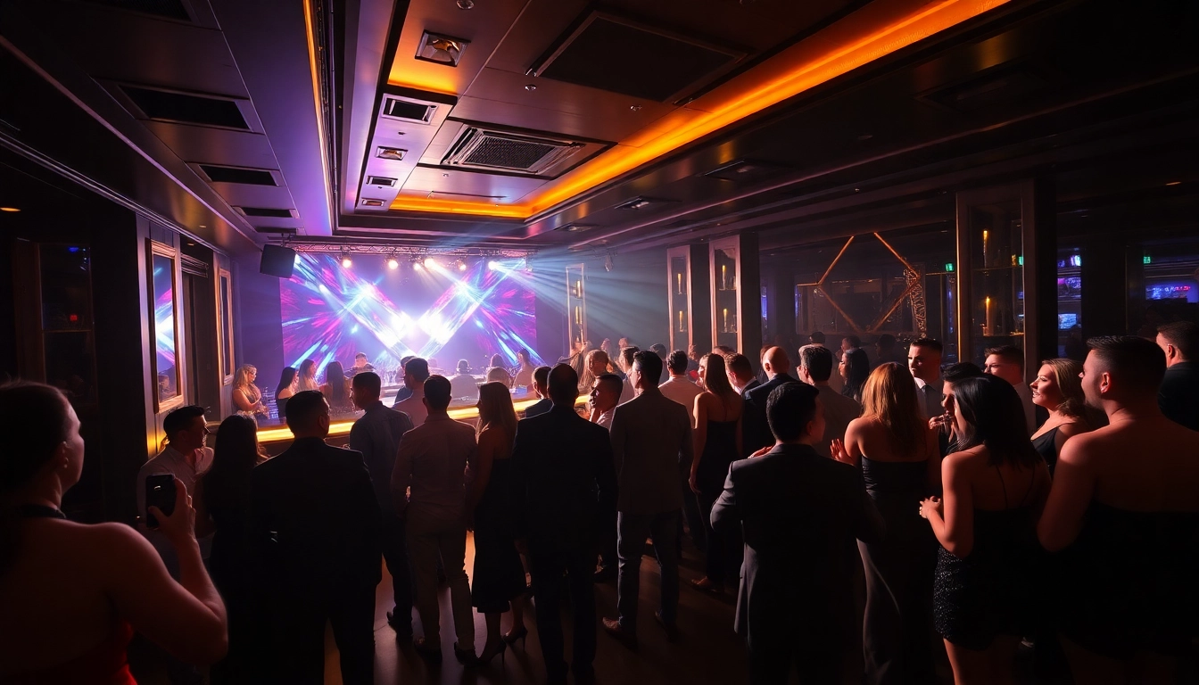 Experience the electrifying atmosphere of Night club sxm at Club Noir, featuring a lively crowd and signature cocktails.