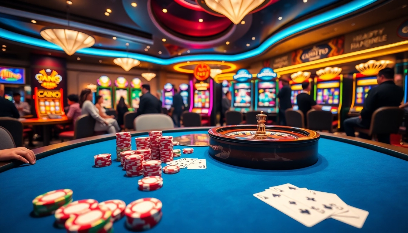 Rasakan aksi seru birutoto di kasino kelas atas dengan permainan yang bersemangat dan meja poker.