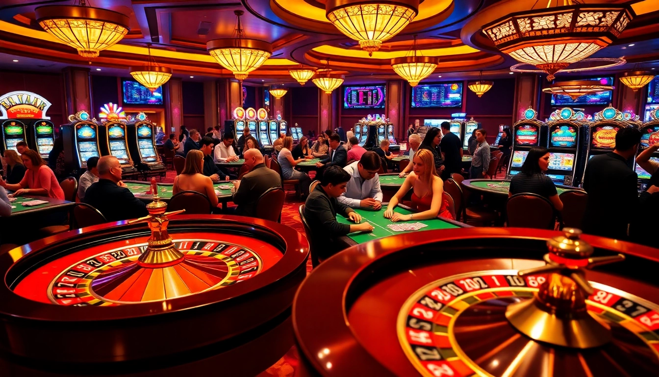 Experience the thrill of gambling at https://okwin.blog/ with lively casino tables and engaging players.
