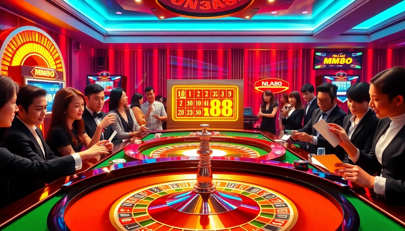 Experience the luxury of nhà cái mm88 with thrilling gaming at vibrant casino tables.