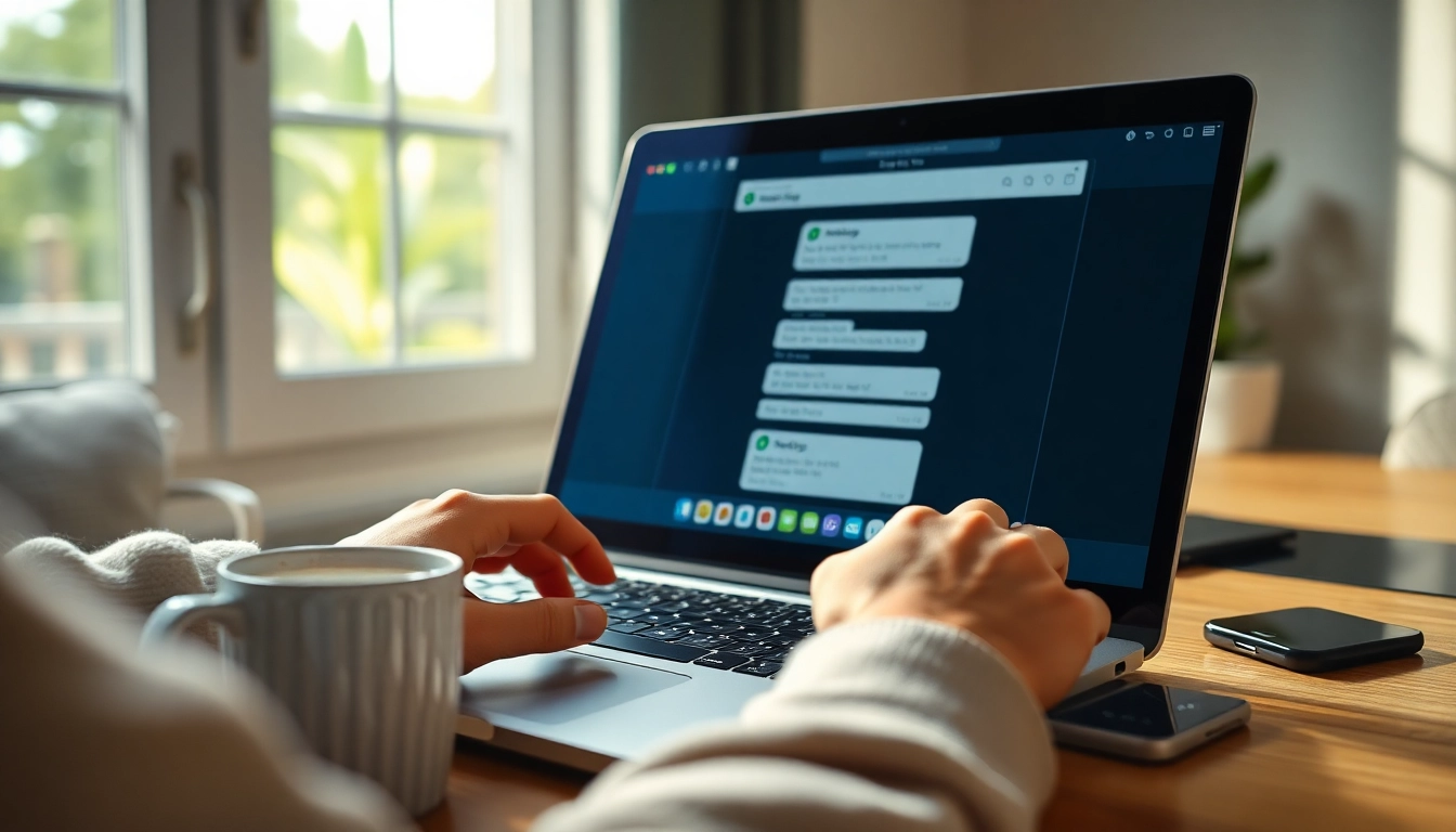 WhatsApp 网页版 在 快连官网 上向好友发送消息并共享位置