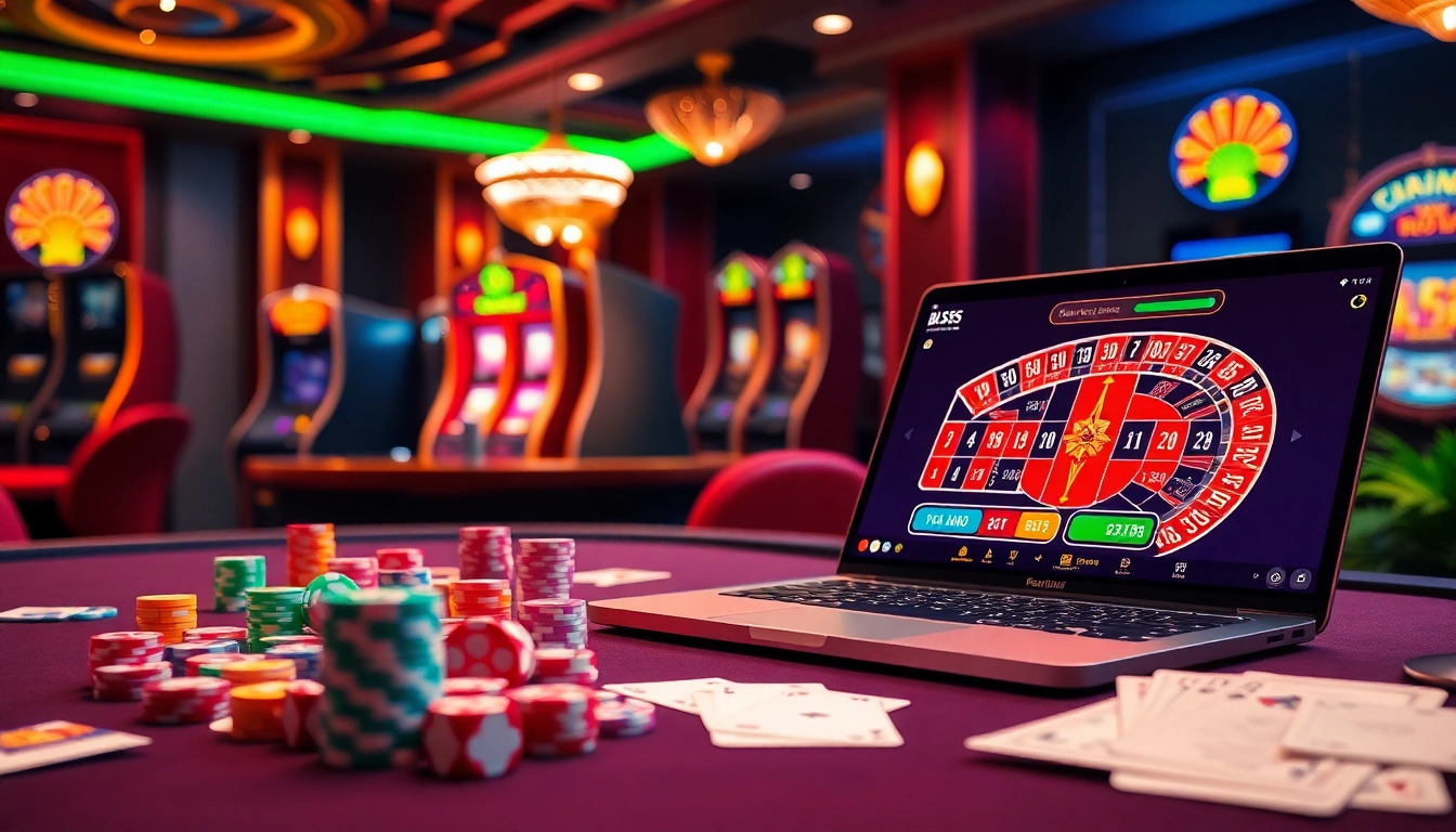 Experience the thrilling atmosphere of trang chủ BL555 with vibrant casino games and engaging online gameplay.