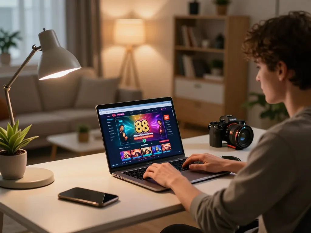 Experience thrilling gameplay on open 88 with a vibrant online casino setup that engages players.